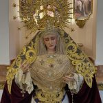 María Santísima del Amor Fraterno preparada para el mes de María