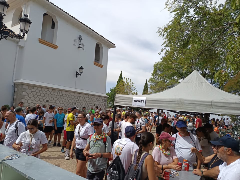 Agradecimiento por la atención de la barra del Santuario durante La Bajá