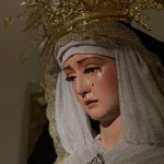 María Santísima del Amor Fraterno vestida de luto para el mes de los fieles difuntos